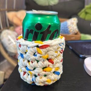 Colorful Crochet Can Holder